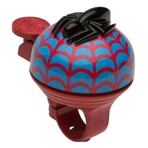 BELL Marvel Spider-Man 3D Web Bicycle Handlebar Bell Kids Tricycles Scooters Red